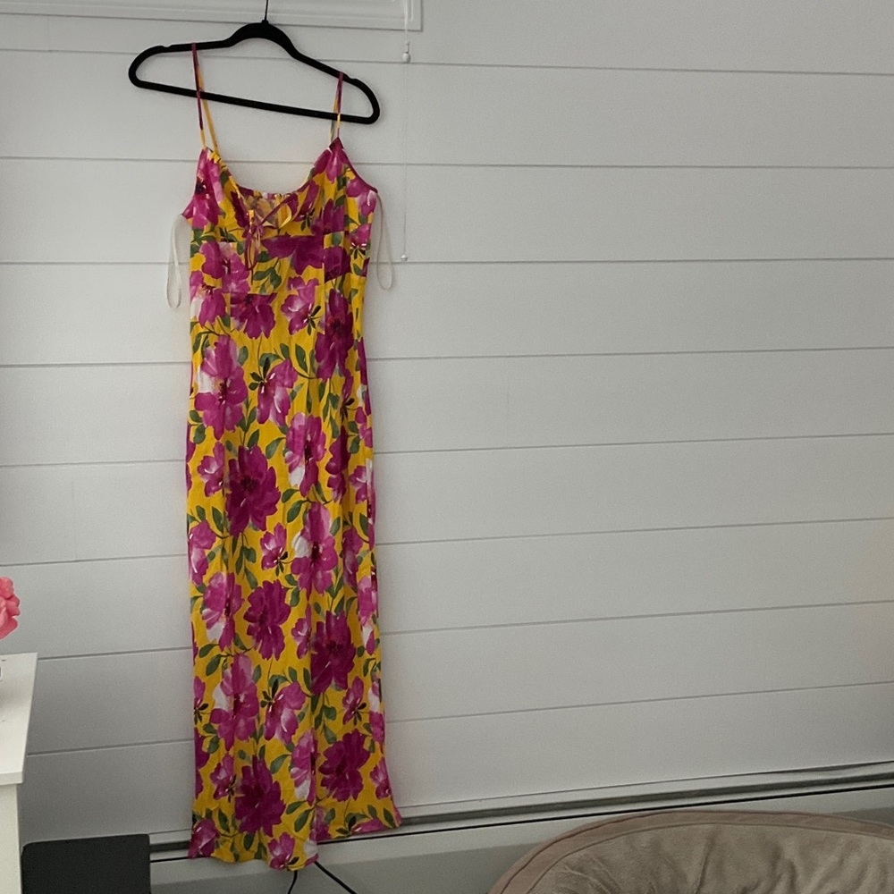 NWT Favorite Daughter The One That got away floral maxi dress Size 14- gorgeous! - Picture 4 of 8
